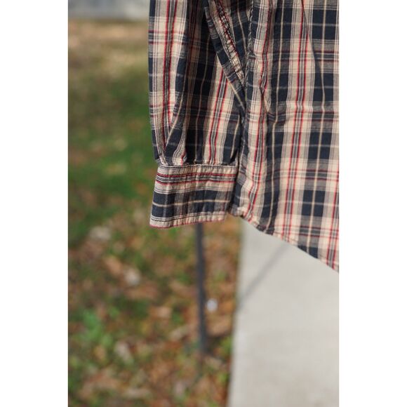 Carhartt Button-Up Plaid Brown - Picture 3 of 6